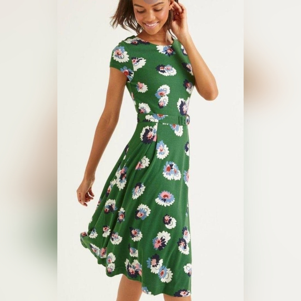 Boden Aida Ponte midi dress